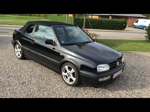 გერმანიის ყველაზე დაბალფასიანი Golf 3 Cabrio GTI