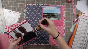 Book Hunt - 12x12 Multi-Photo Layout Process Video // Falling Back to Basics Series