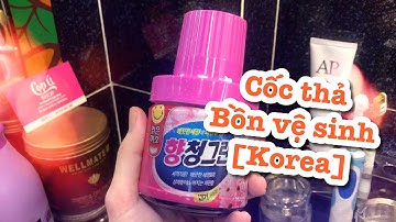 Toilet có mùi khó chịu ??? | #REVIEW Cốc thả bồn vệ sinh Hàn Quốc  | CỌP Ú VLOG