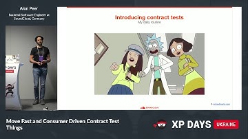 Move Fast and Consumer Driven Contract Test Things (Alon Peer, Germany)
