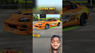 Unlocked 🔓 Toyota SUPRA MK4 🔥|Extreme Car Driving Simulator #extremecardrivingsimulator #shorts