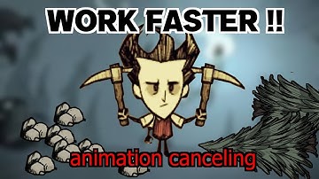 Chop and Mine FASTER !! guide to animation canceling DST