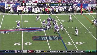 Robert Woods TD - Bills vs. Ravens 9/29/13 (Buffalo beats the defending champs!)