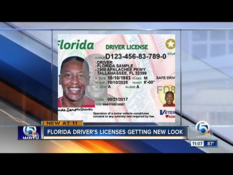 Florida driver's licenses getting new look