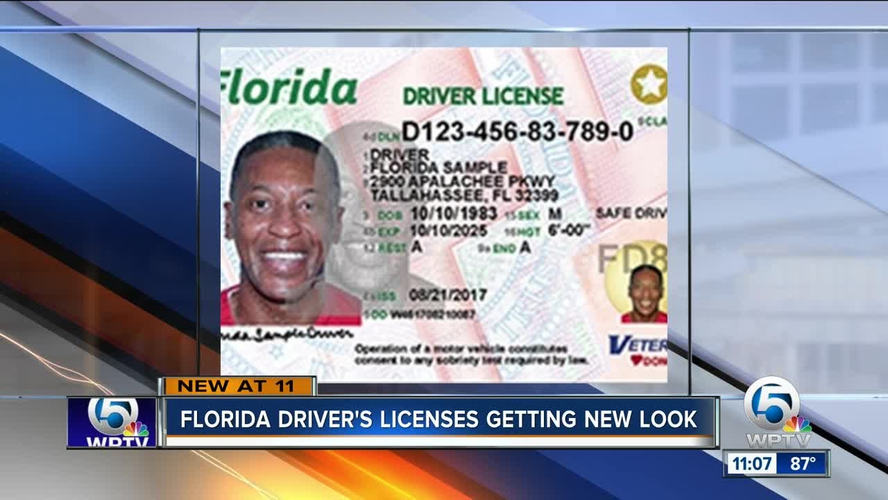 Here's what your new Florida driver license looks like