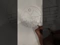 Easy Scenery Drawing in a Circle! ✨ #shorts #art #drawing
