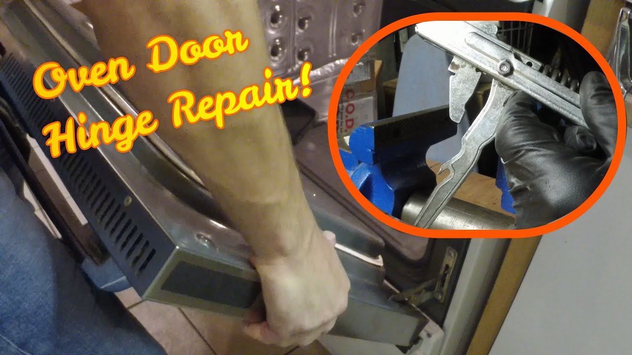 Repairing an oven door hinge (Beaumark oven) Save your cash! YouTube