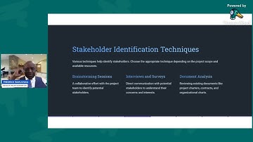 IDENTIFYING STAKEHOLDERS IN BUSINESS ANALYSIS