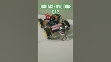 DIY Obstacle Avoiding Robot Car | Arduino Based Autonomous Car Project
