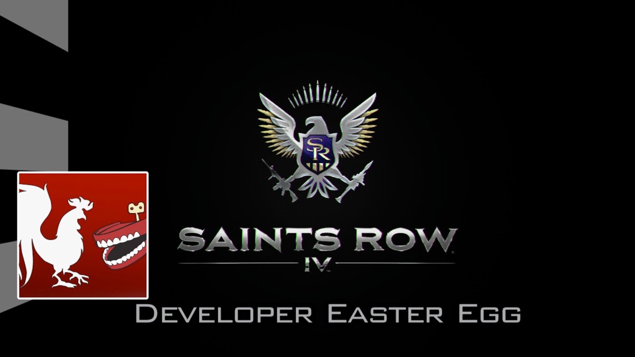 Saints Row IV - Developer Easter Egg | Rooster Teeth - YouTube