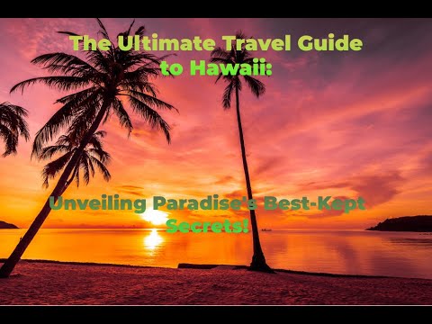 Capa de The Ultimate Travel Guide to Hawaii: Unveiling Paradise's Best Kept Secrets!