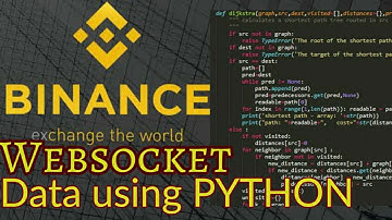 Binance websocket stream | how to get data from binance websocket #binance #crypto #python