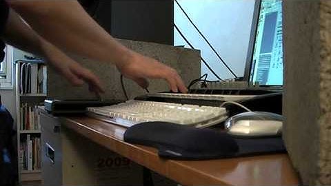 Stanton SCS.3d daScratch + Reaktor/Ableton test1