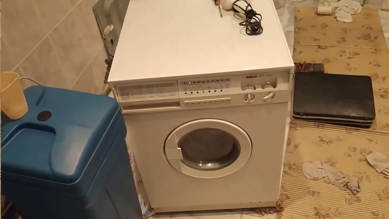 СМА Bosch не греет воду (6) - YouTube