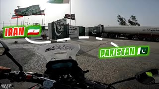 Crossing into Iran |Taftan Border|Pakistan Iran Border|Motorcycle Couple Tour to UAE from Bangladesh