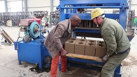 how to use QT4 30 diesel engine hydraulic block making machine in Rwanda