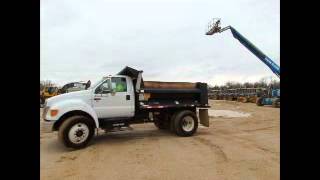 For Sale 2007 Ford F750 S/A 5 Yard Dump Truck Cummins 6-Speed A/C bidadoo.com