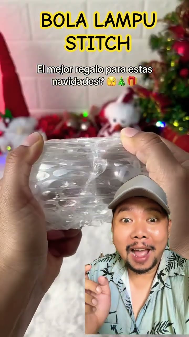 BOLA LAMPU STITCH YANG LUCU!!!??? #christmas #shortsfeed #shorts