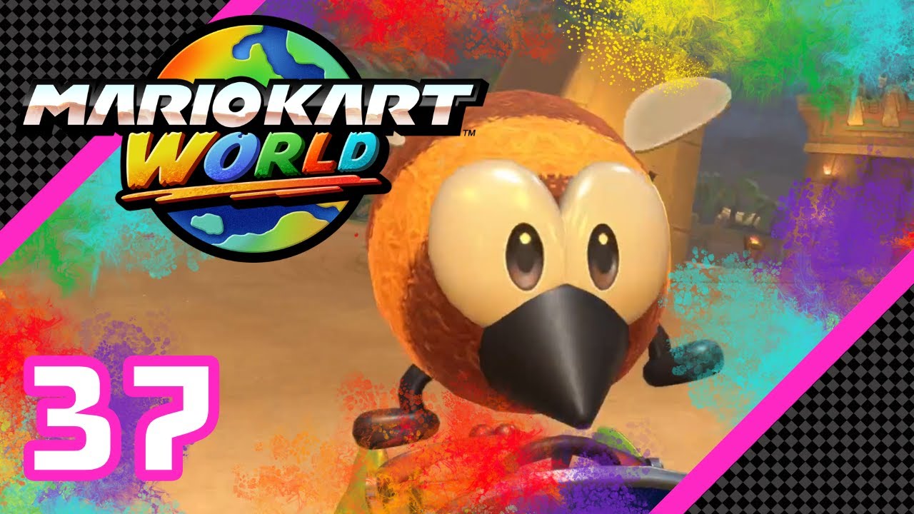 Mario Kart World - Cherry Rally 100cc with Stingby (3 Stars) - 100% Playthrough (37)