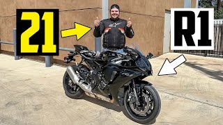 YAMAHA R1 vs NOVICE Rider | What could go wrong? by That Engine Guy 3,560 views 6 months ago 20 minutes