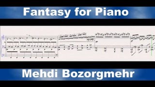 Fantasy For Piano ... Mehdi Bozorgmehr