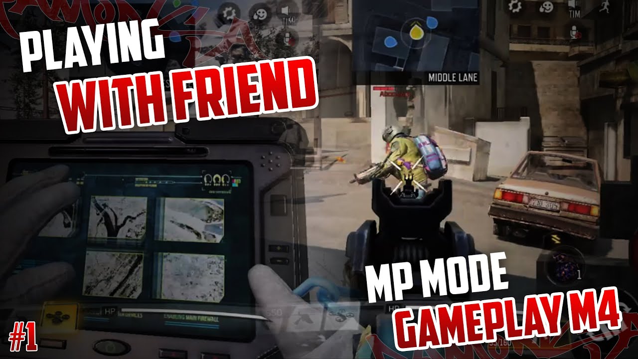 PLAYING WITH FRIEND | MP MODE | GAMEPLAY of CALL OF DUTY MOBILE or CODM ...