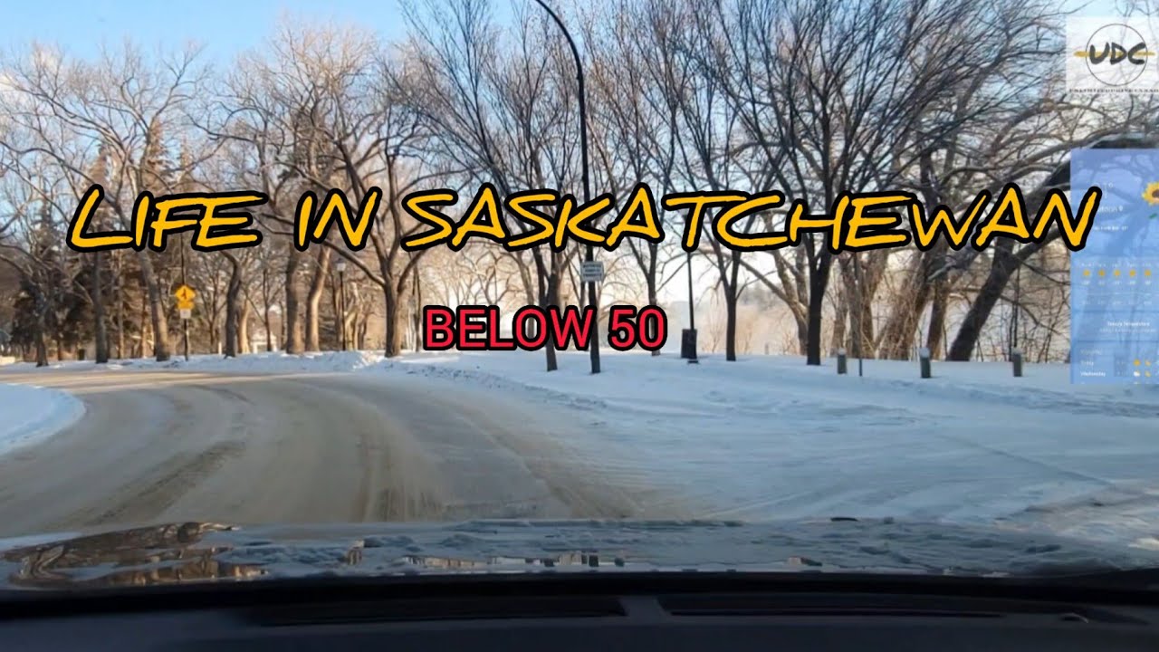 Saskatoon Saskatchewan Canada Below 50 Drive Tour