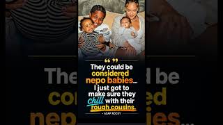 Keeps it real 👏✨#ASAPRocky #Rihanna #CelebrityKids #NepoBabies #EntertainmentNews