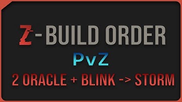 Protoss - 2 Oracle + Blink → Storm | PvZ Macro Build (No Commentary)
