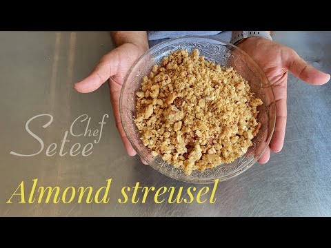 almond crumb crust