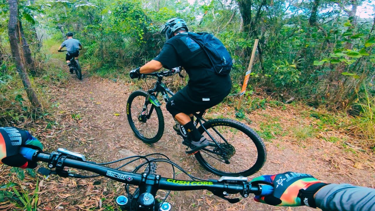 Fit Rider Following a hardtail rider and a fit rider makes for some good mountain ...