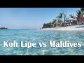 Koh Lipe island vs Maldives