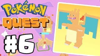 CHARIZARD EVOLUTION *SUPER RARE* - Pokemon Quest Gameplay Part 6 (Switch, IOS, Android)