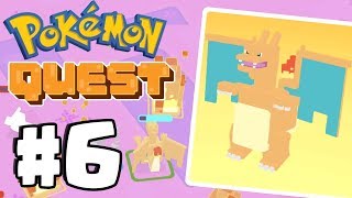 CHARIZARD EVOLUTION *SUPER RARE* - Pokemon Quest Gameplay  Part 6 (Switch, IOS, Android)