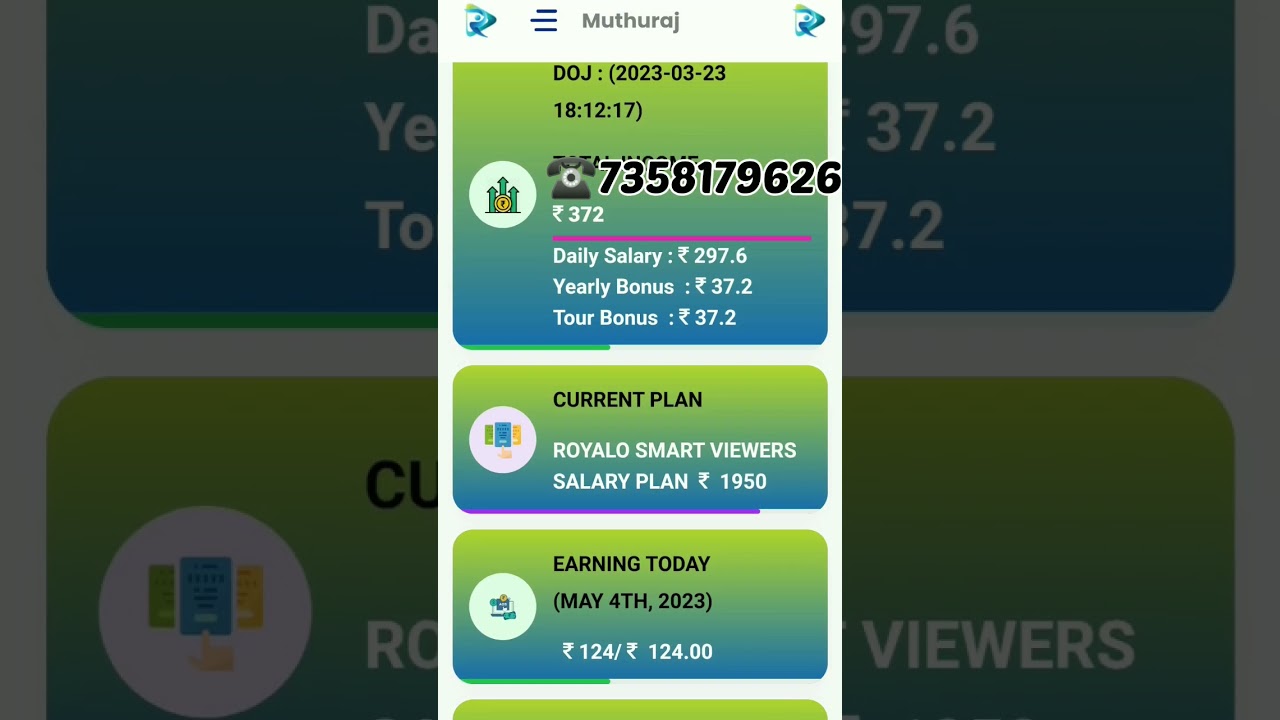 royalo info marketing 💸my salary withdrawal proof tamil