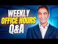 Weekly live office hours 270 qa careerbusinessfinance topics see description for clickable qa