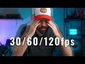The [Big] PROBLEM With 60 and 120fps | Frame Rate Guide 30/60/120fps