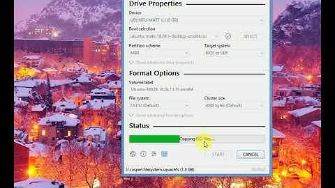 How to Create a Bootable Ubuntu Mate USB Flash Drive | Using RUFUS