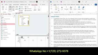 Shelly Cashman Access 2019 | Module 2: SAM Project 1a #SAMProject1a #Personal Insurance, Inc.