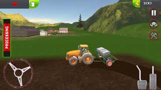 Tractor Trolley   Farming Simulator Game screenshot 4