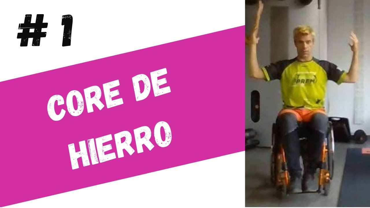 👨‍🦽 #1 Ejercicios de CORE para Lesionados MEDULARES💪 Abdominales en
