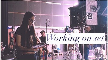 Assistant Director on set ✧ Come to work with me