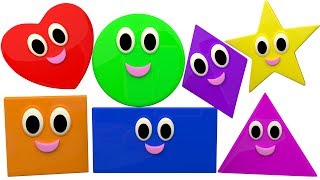 The shapes song by kids tv - nursery rhymes channel for kindergarten
aged children. these songs are great learning alphabet, numbers,
shapes...