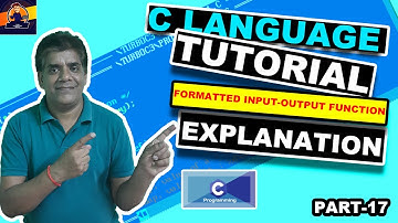 Demonstration of Formatted Function in Hindi | C Language | Part #17