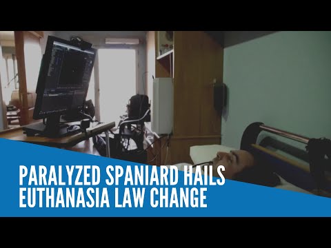 Paralyzed Spaniard hails euthanasia law change