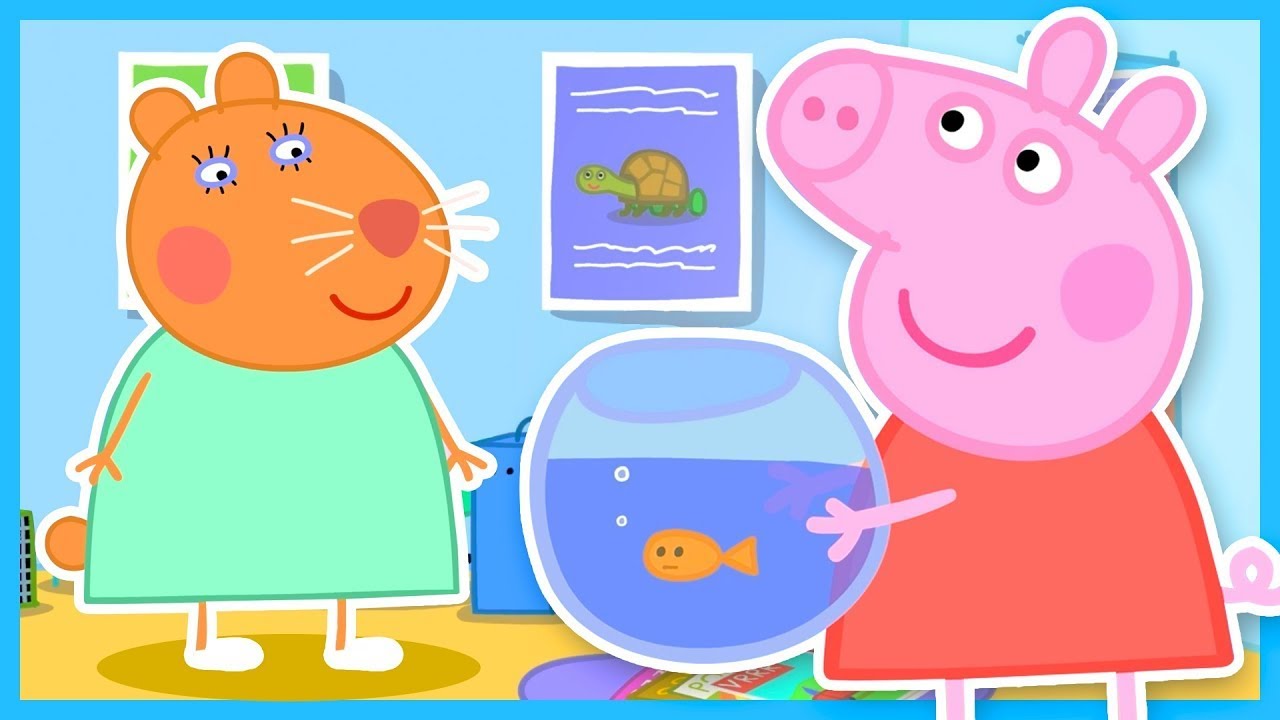 Peppa Pig Takes Goldie To The Vet