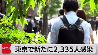 東京で新たに2,335人感染（2022年6月2日）