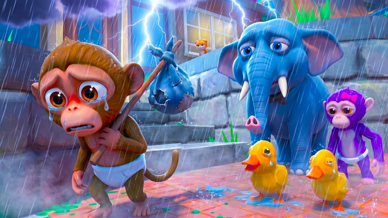 Goodbye Elephant! I'm LEAVING Forever! 😿 (I Am Monkey VR)