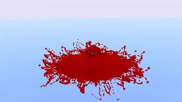 Blender fluid simulation sphere