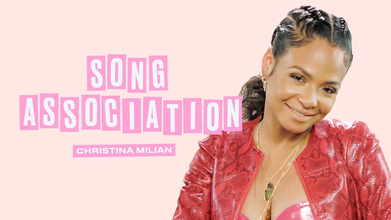 Christina Milian Sings Adele, Aaliyah, and Lady Gaga in a Game of Song Association | ELLE